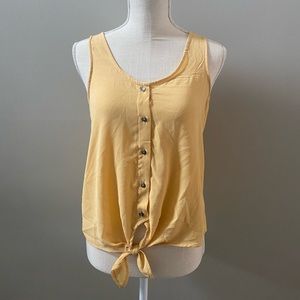 New Yellow tank with tags